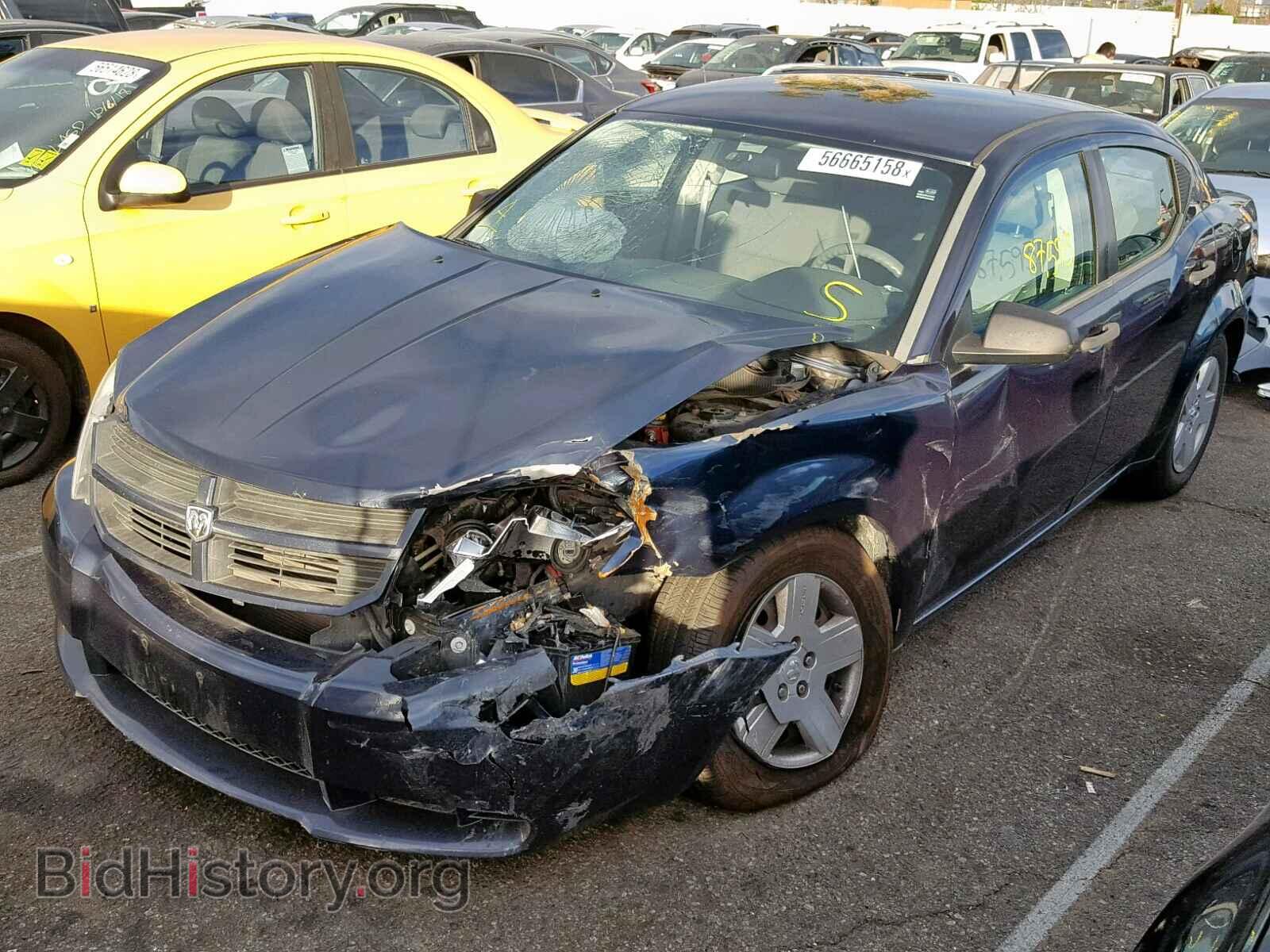 2008 DODGE AVENGER - VIN: 1B3LC46R98N182928 - Фото 2