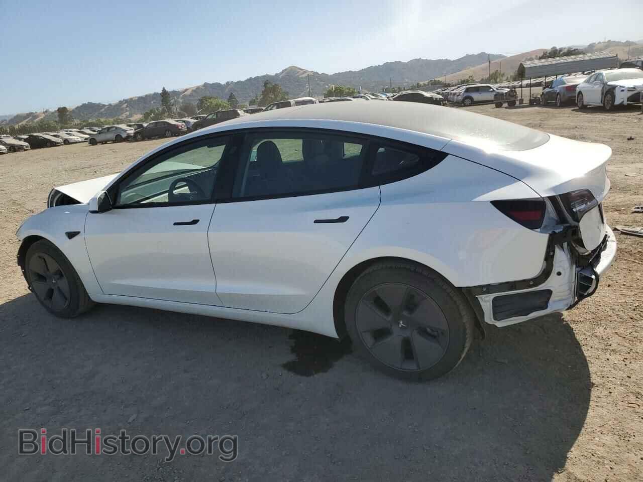 2022 TESLA MODEL 3 - VIN: 5YJ3E1EB4NF277418 - Фото 2