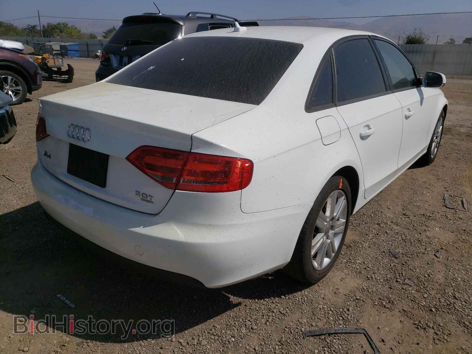 2011 AUDI A4 - VIN: WAUBFAFL7BN041078 - Фото 4