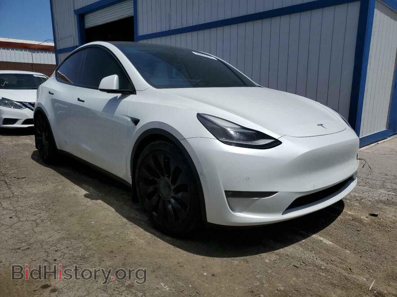 2021 TESLA MODEL Y - VIN: 5YJYGDEFXMF293903 - Photo 4