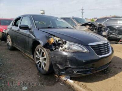 2013 Chrysler 200 200 Tourin, black — VIN 1C3CCBBB6DN539394, Copart