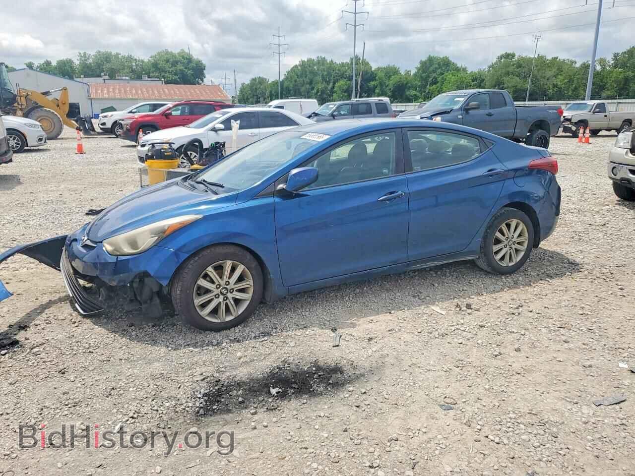 Photo KMHDH4AE2EU137559 - HYUNDAI ELANTRA 2014