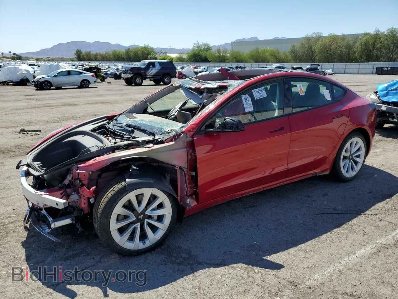 Фотография 5YJ3E1EA1PF448829 - TESLA MODEL 3 2023