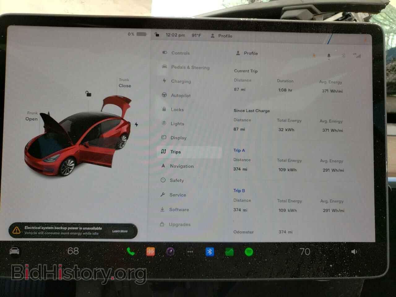 2023 TESLA MODEL 3 - VIN: 5YJ3E1EA1PF448829 - Фото 9