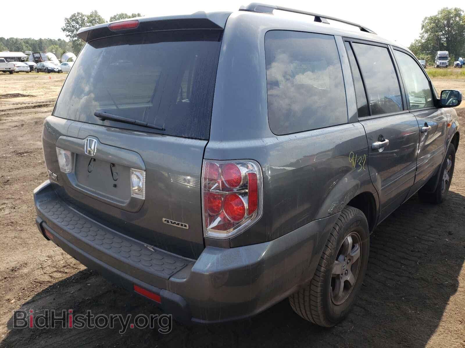 2007 HONDA PILOT - VIN: 2HKYF18607H504657 - Фото 4