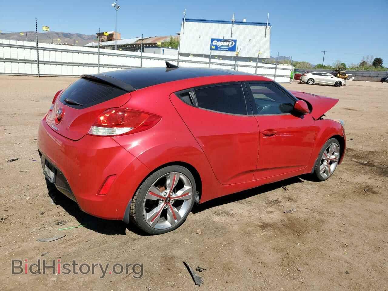2013 HYUNDAI VELOSTER - VIN: KMHTC6AD2DU103147 - Фото 3
