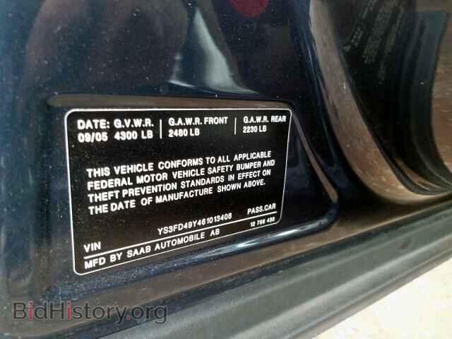 2006 SAAB 9-3 - VIN: YS3FD49Y461013408 - Photo 10