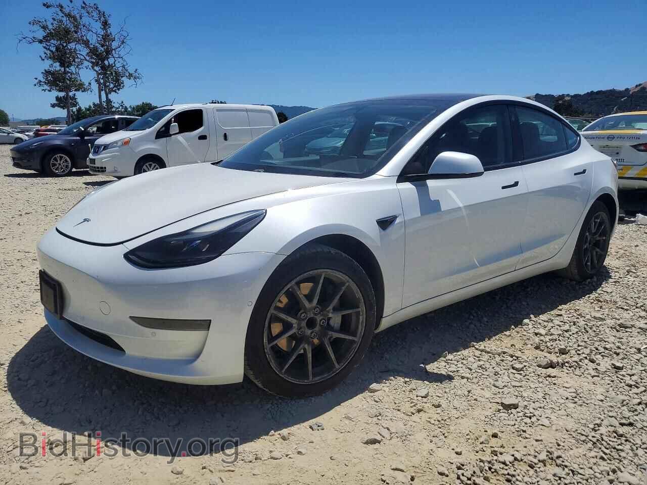 Photo 5YJ3E1EA9MF876949 - TESLA MODEL 3 2021