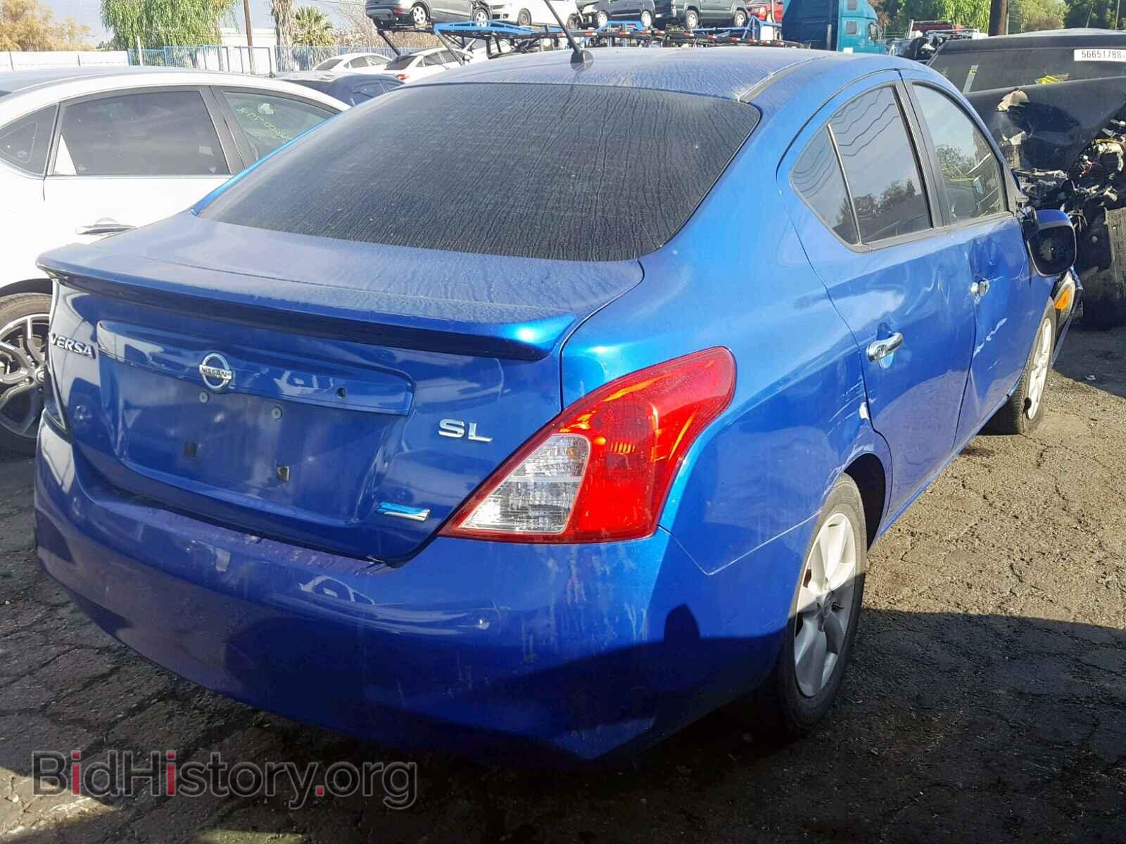 2012 NISSAN VERSA - VIN: 3N1CN7AP9CL876885 - Фото 4