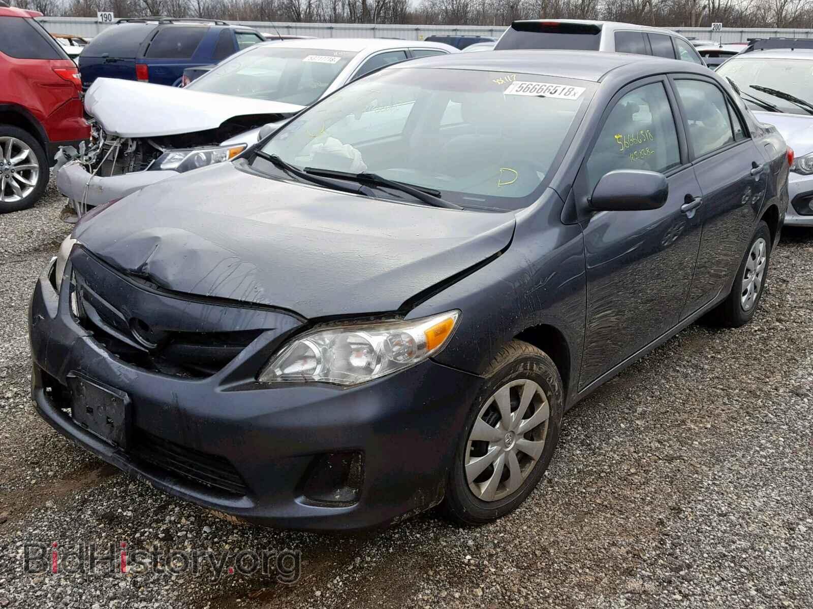 2011 TOYOTA COROLLA BA - VIN: 2T1BU4EE1BC689502 - Фото 2