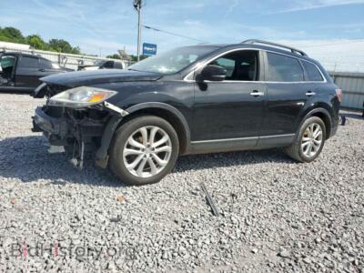 2011 Mazda CX-9, черный — VIN JM3TB2DV8B0327717, Copart