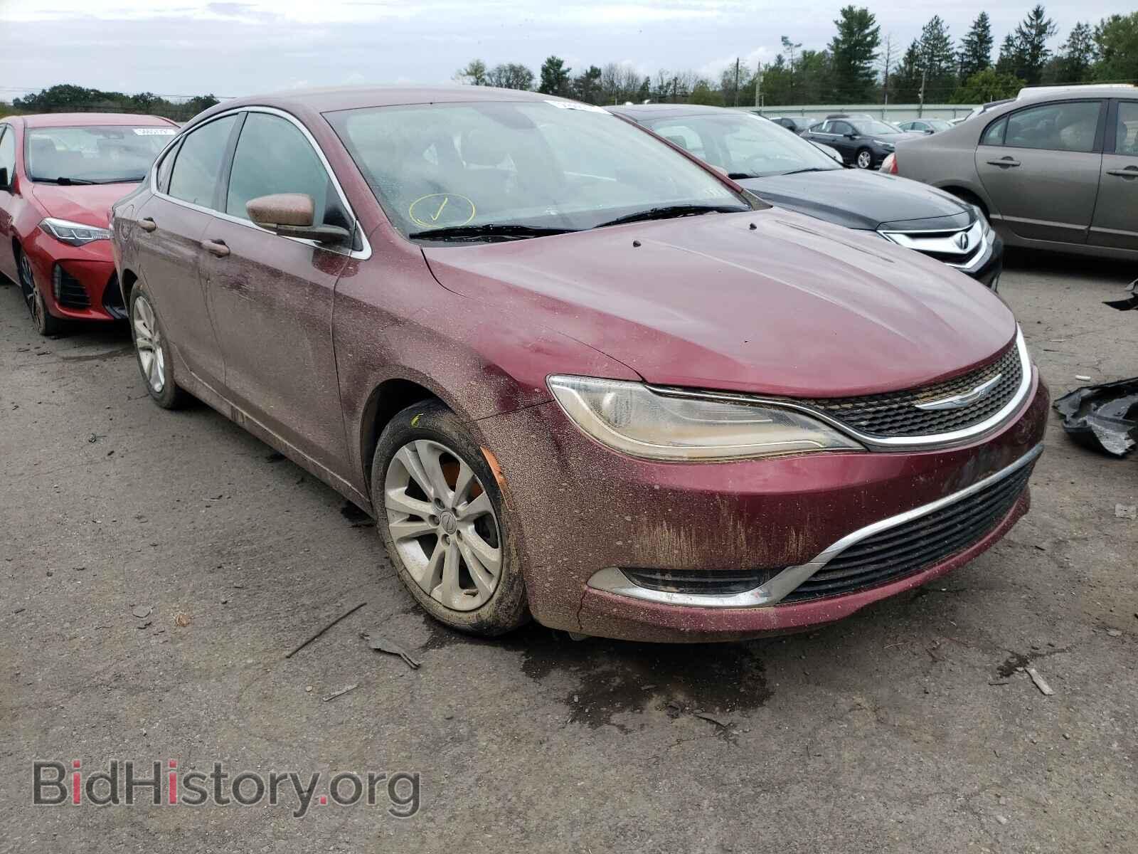 Фотография 1C3CCCAB3FN710323 - CHRYSLER 200 2015