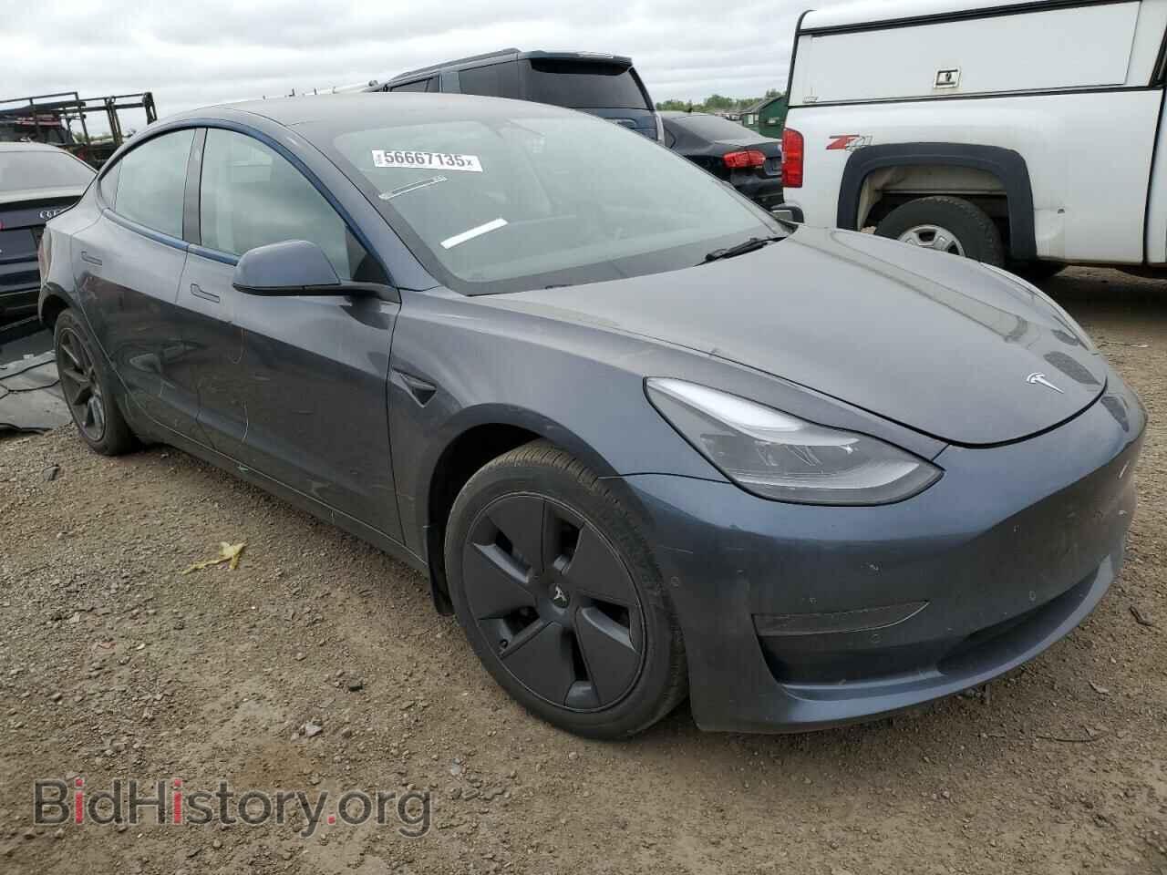 2022 TESLA MODEL 3 - VIN: 5YJ3E1EA7NF287061 - Фото 4