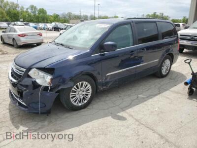 2016 Chrysler MINIVAN Touring, синий — VIN 2C4RC1BG6GR157613, Copart