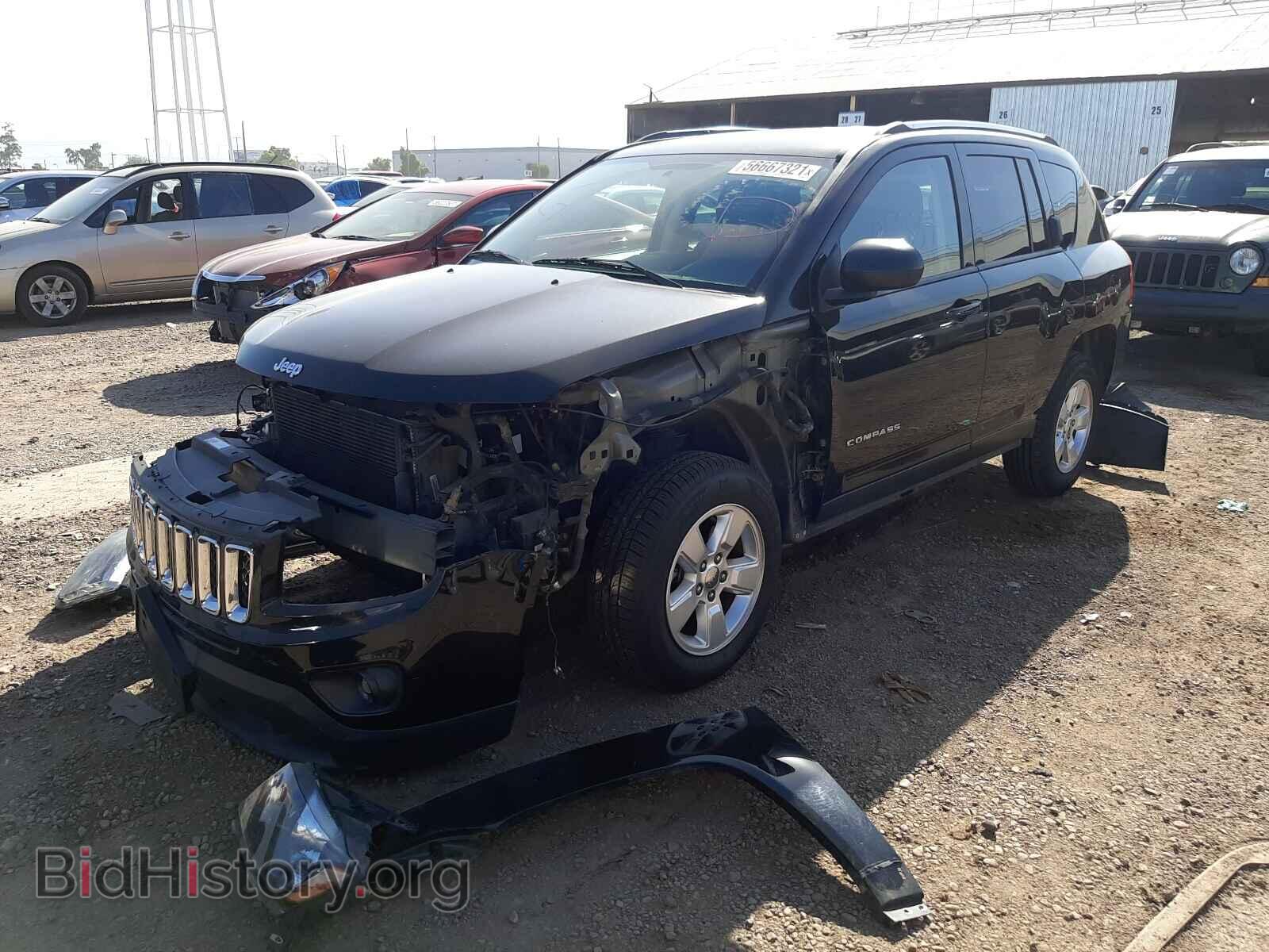 2014 JEEP COMPASS - VIN: 1C4NJCBA5ED832654 - Photo 2