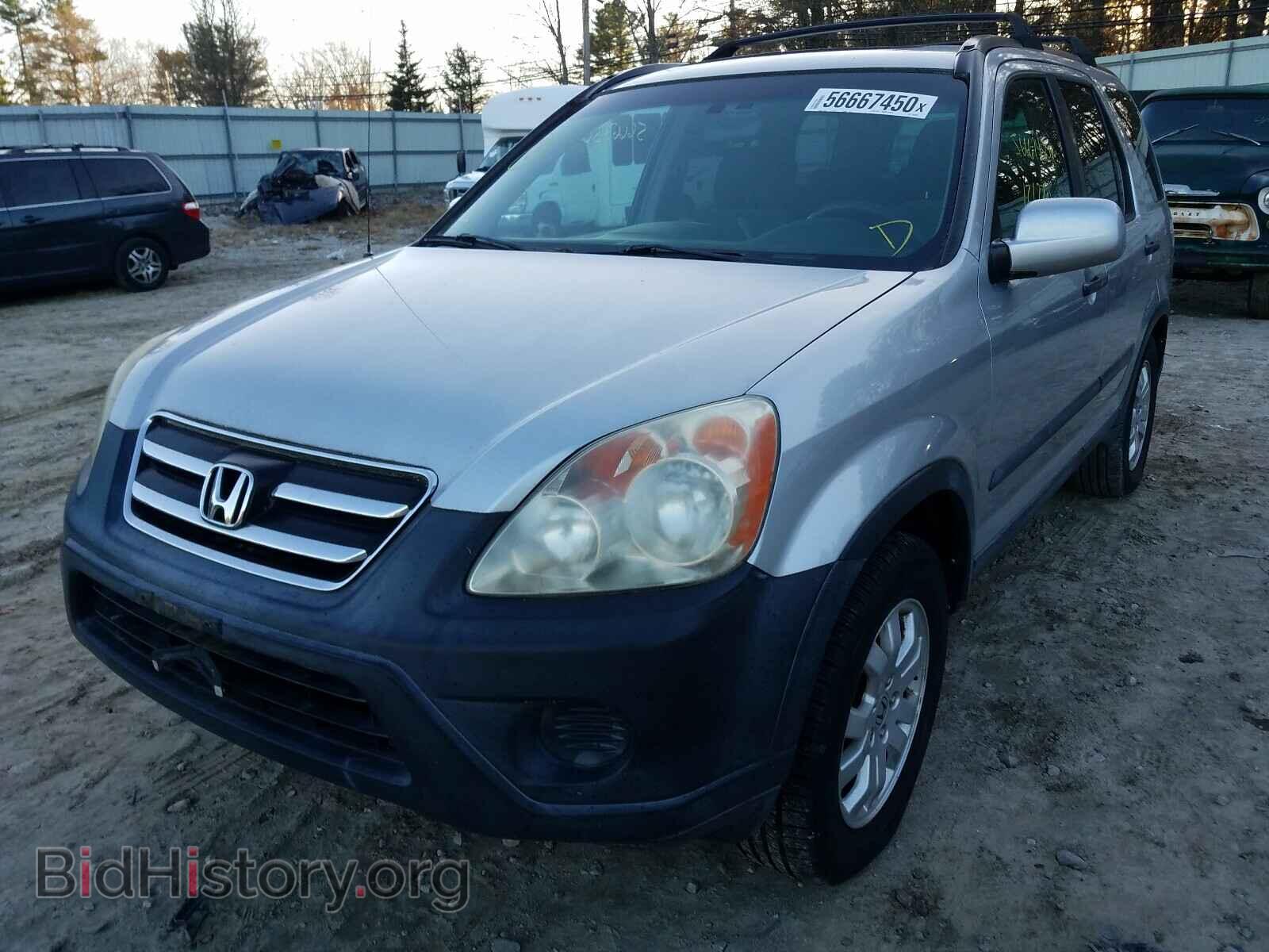 2006 HONDA CRV - VIN: SHSRD78836U428890 - Фото 2