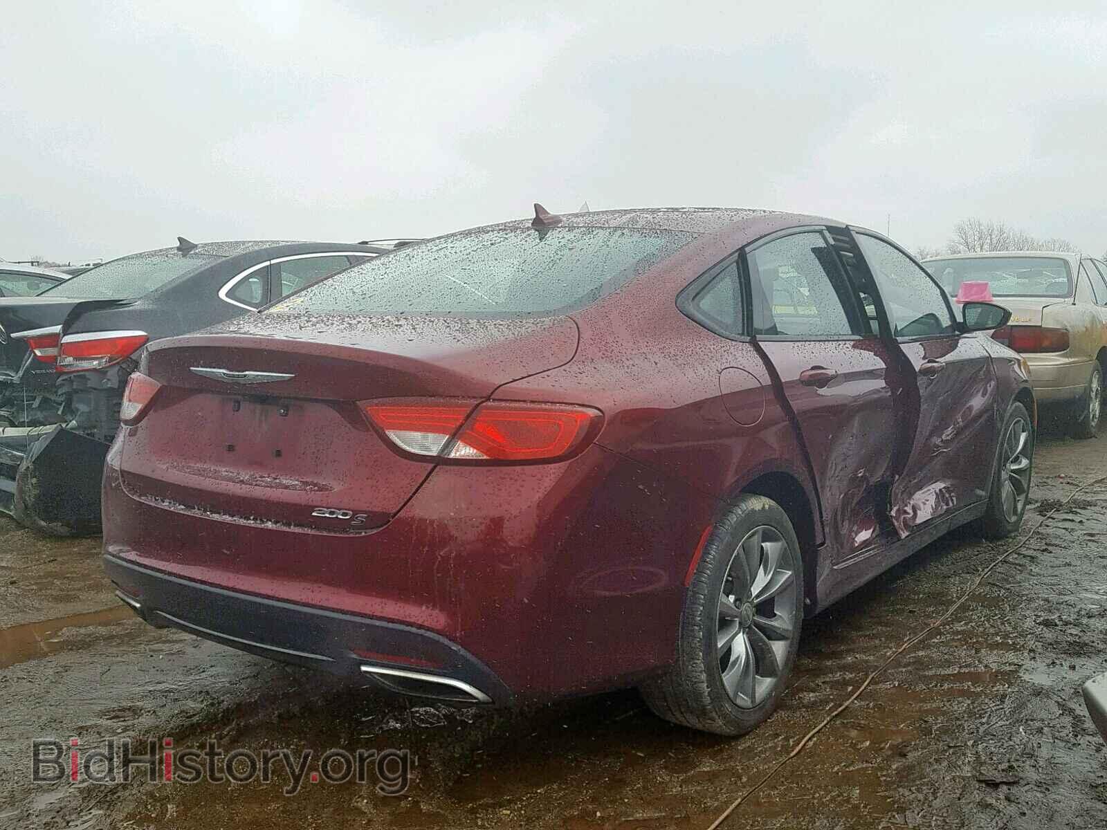 2015 CHRYSLER 200 - VIN: 1C3CCCBB7FN550378 - Фото 4