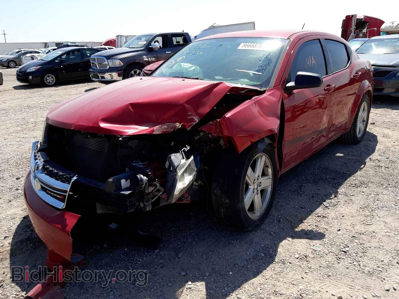 2013 DODGE AVENGER - VIN: 1C3CDZAB1DN712780 - Photo 2