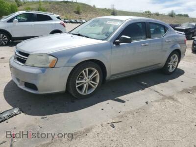 2013 Dodge AVENGER SE, серебристый — VIN 1C3CDZAG3DN544216, Copart
