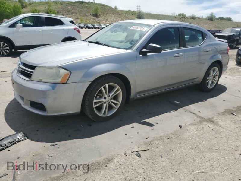 2013 Dodge AVENGER SE (VIN 1C3CDZAG3DN544216) — photo 1 of 12, Copart, damage: rear end