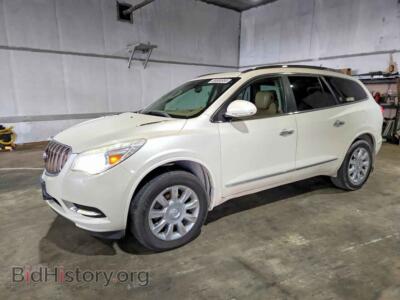 2015 Buick ENCLAVE, white — VIN 5GAKVBKD4FJ156830, Copart