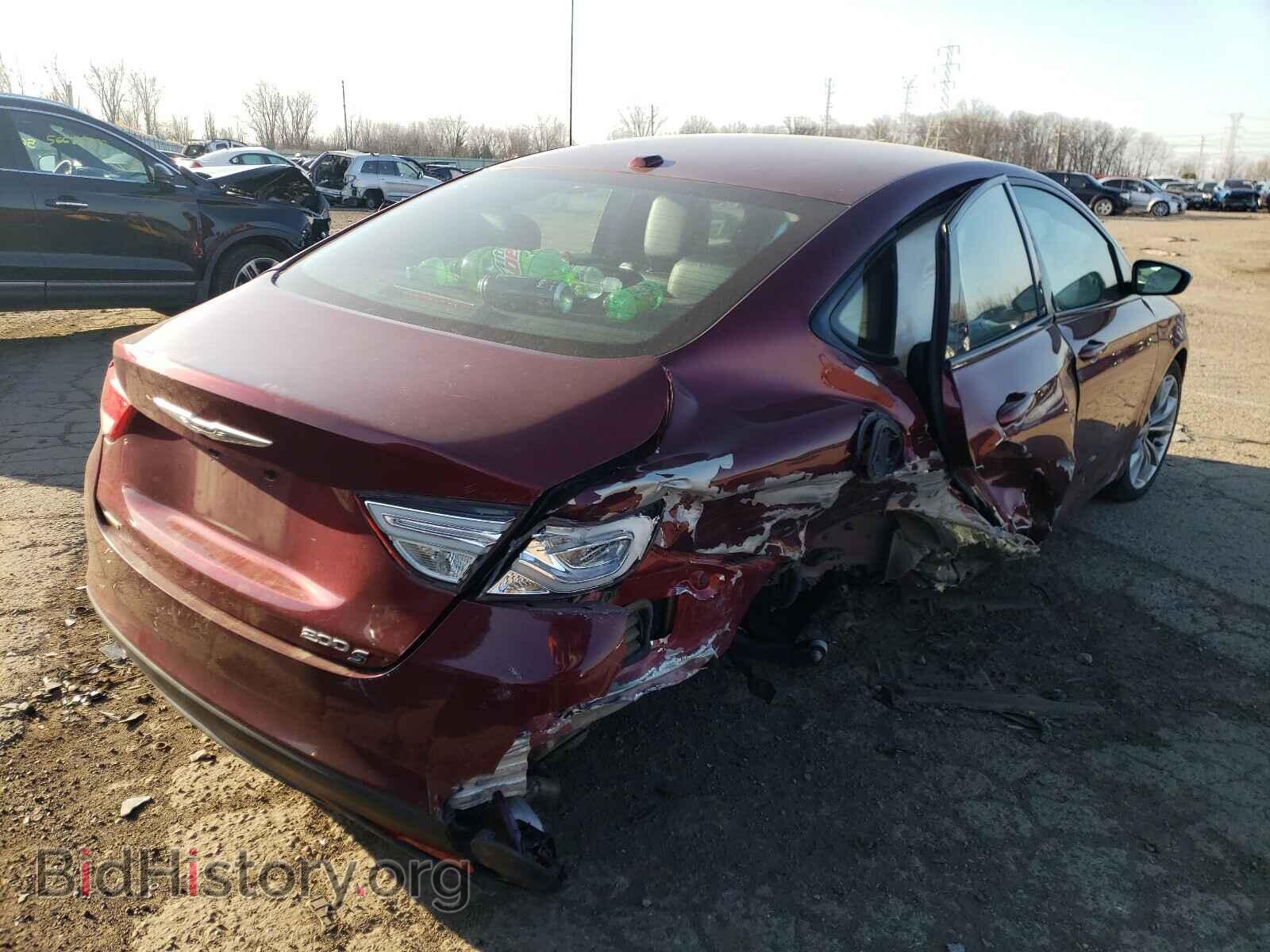 2015 CHRYSLER 200 - VIN: 1C3CCCBB4FN687956 - Фото 4