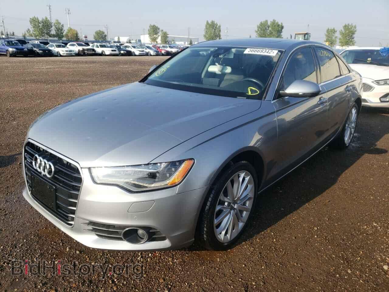 2014 AUDI A6 - VIN: WAUHGCFC6EN137629 - Фото 2