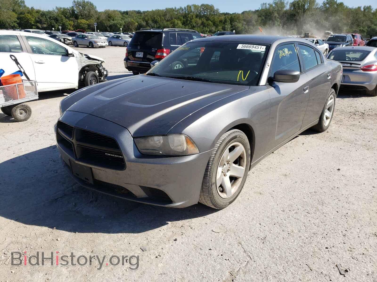 2012 DODGE CHARGER - VIN: 2C3CDXAT1CH145152 - Фото 2
