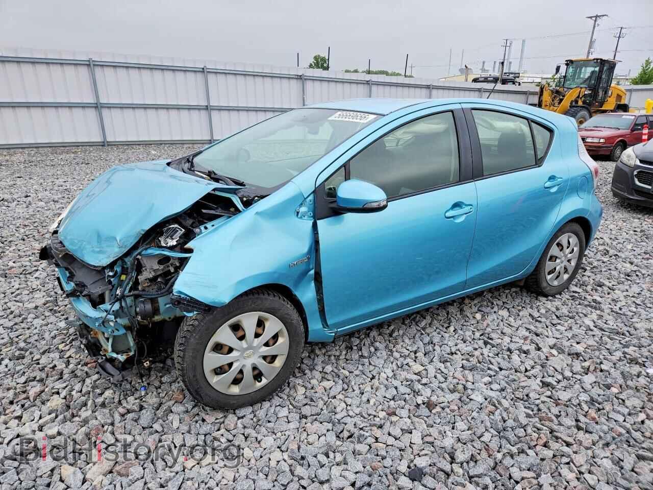 Фотография JTDKDTB3XC1012435 - TOYOTA PRIUS 2012