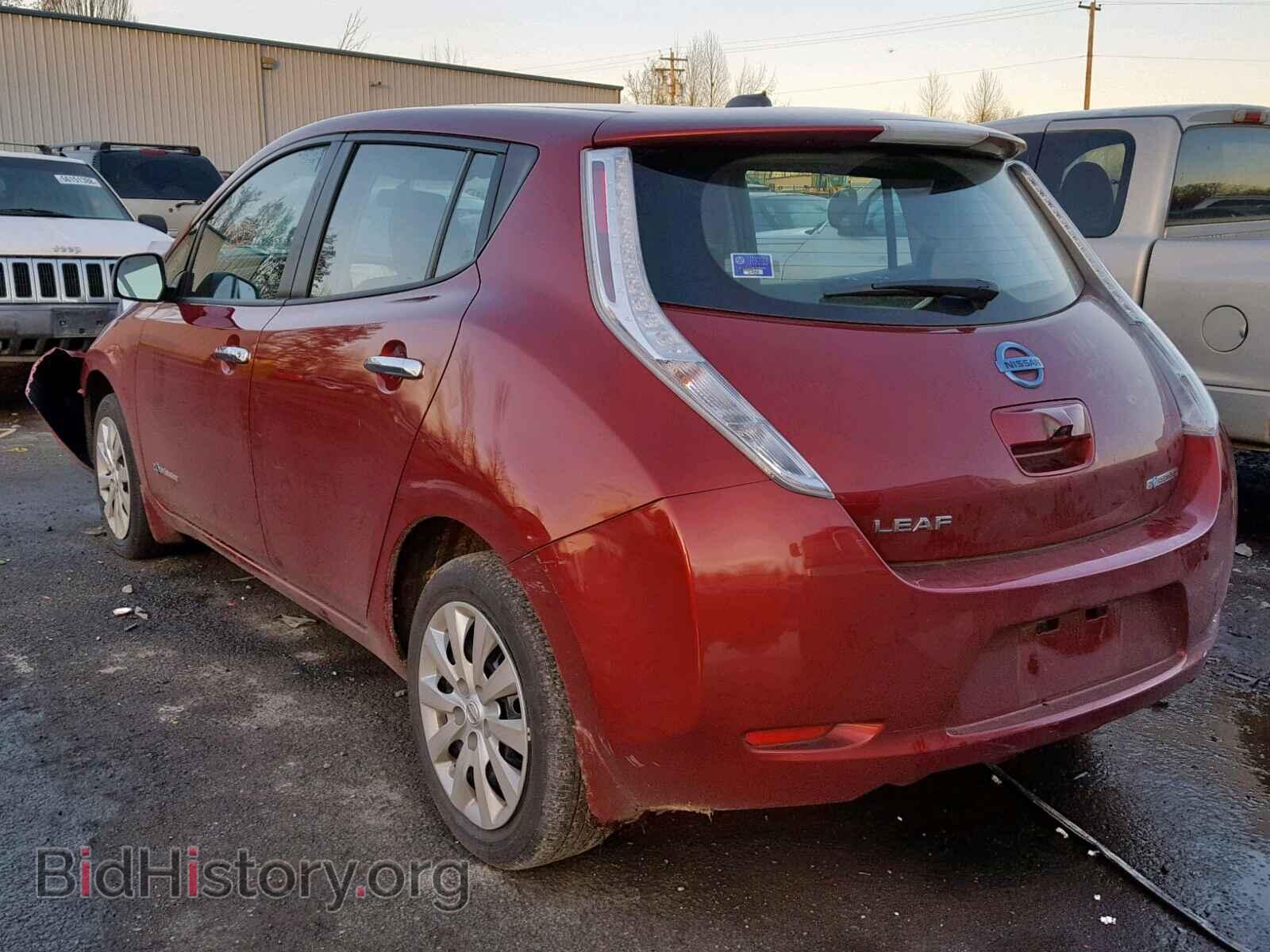 2015 NISSAN LEAF - VIN: 1N4AZ0CP9FC334608 - Фото 3