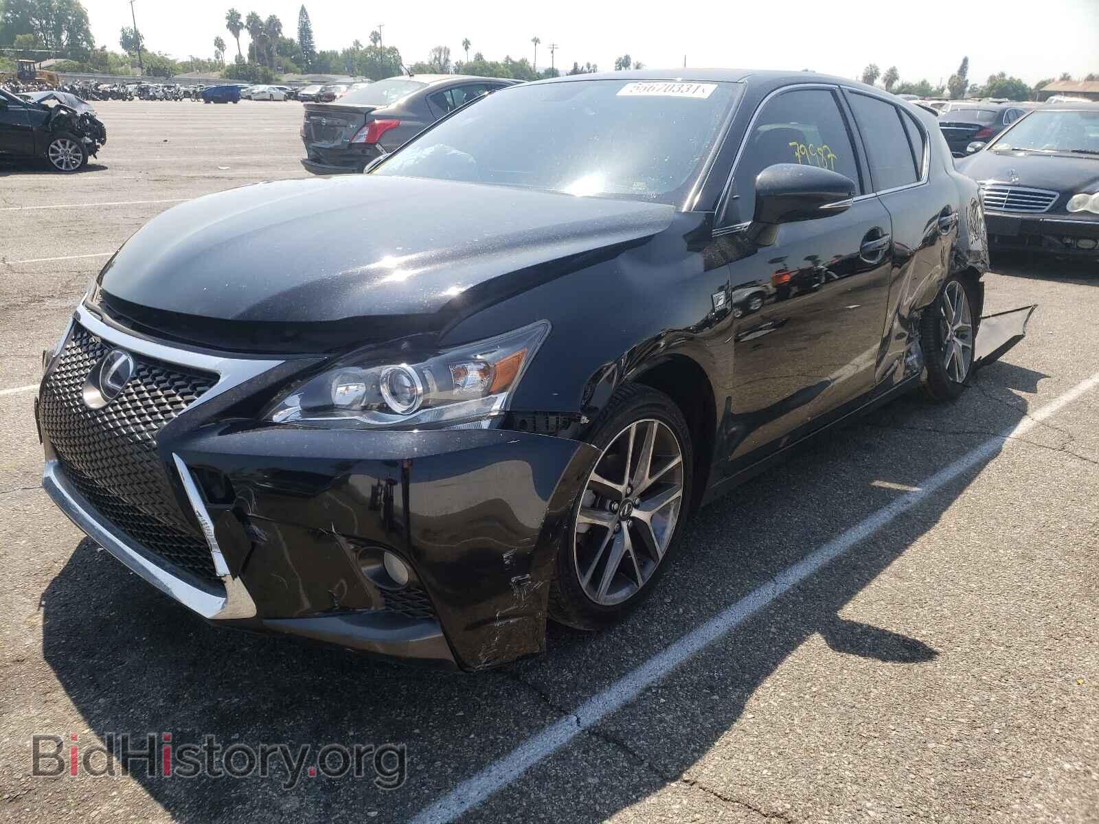 2016 LEXUS CT 200 - VIN: JTHKD5BH2G2252410 - Фото 2