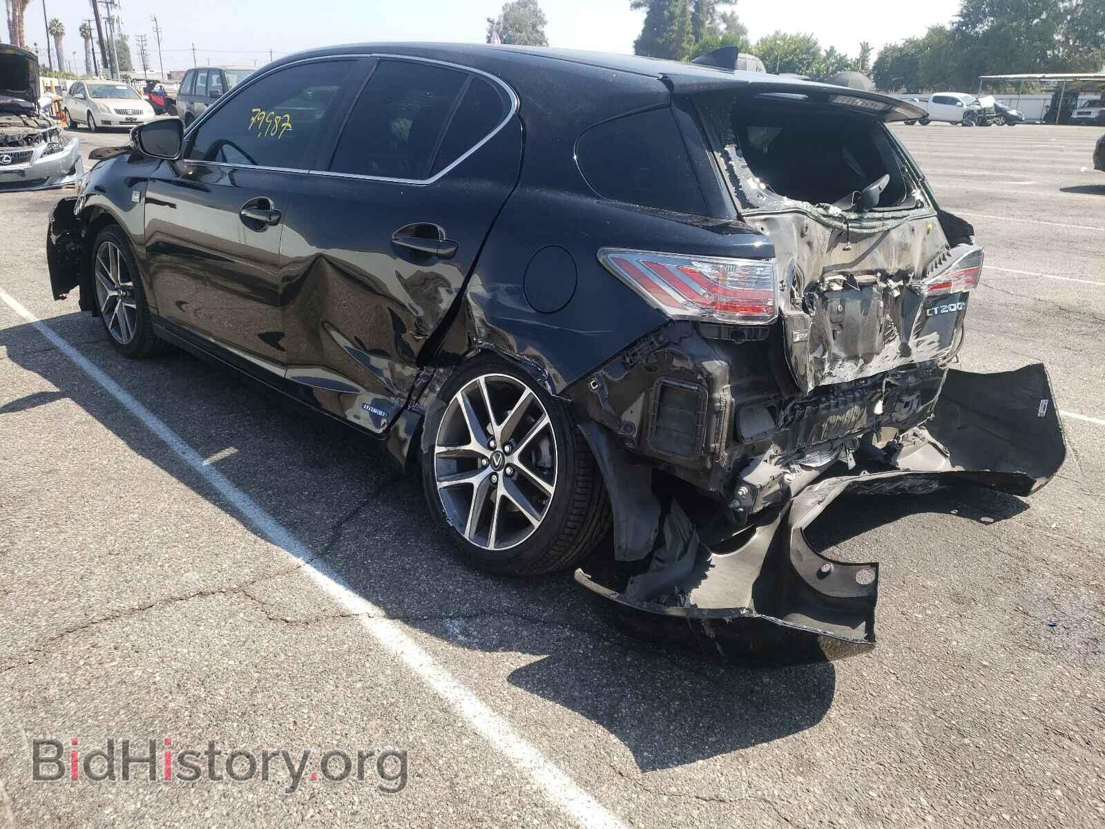 2016 LEXUS CT 200 - VIN: JTHKD5BH2G2252410 - Фото 3