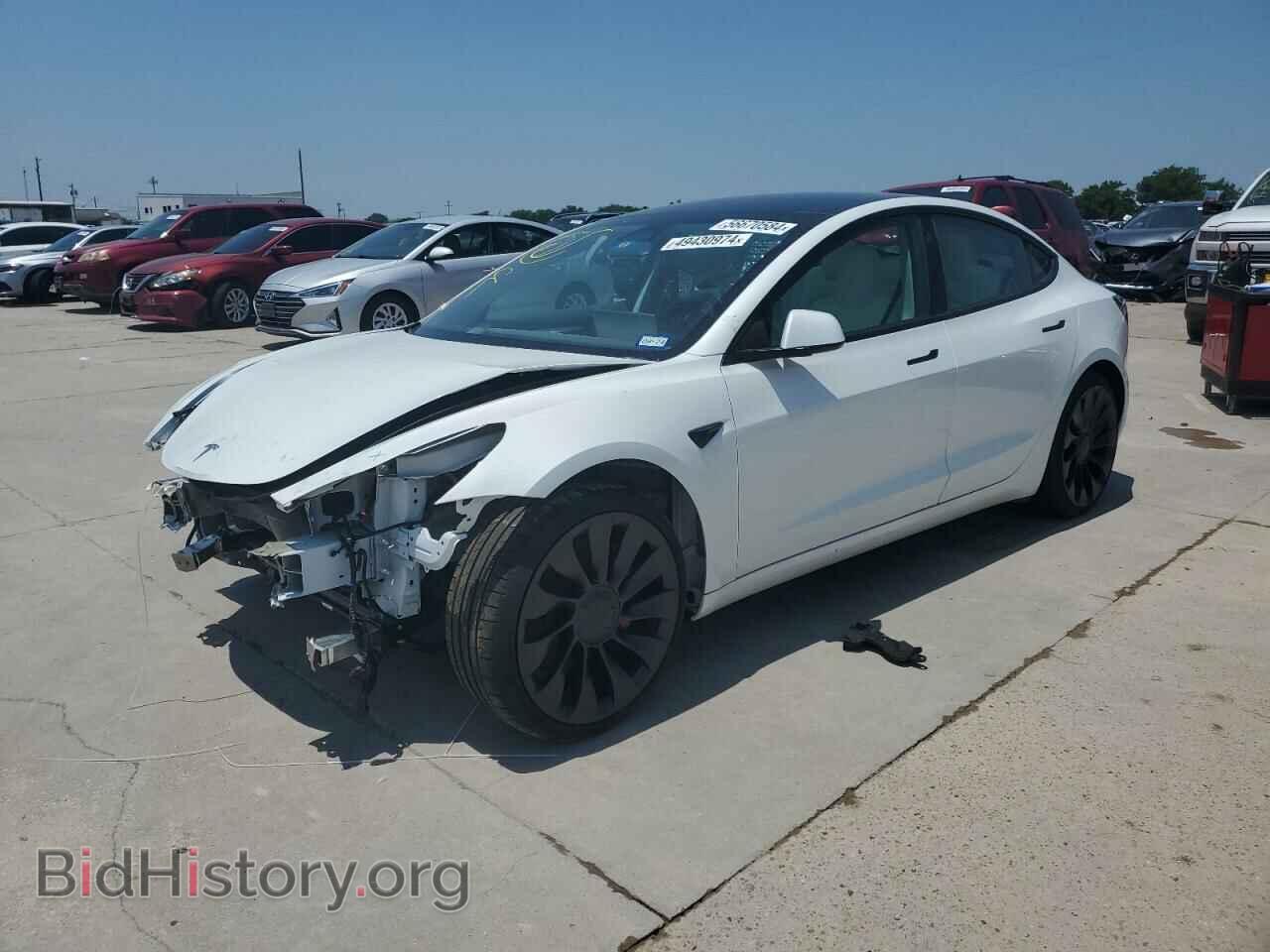 Photo 5YJ3E1EC0PF632743 - TESLA MODEL 3 2023