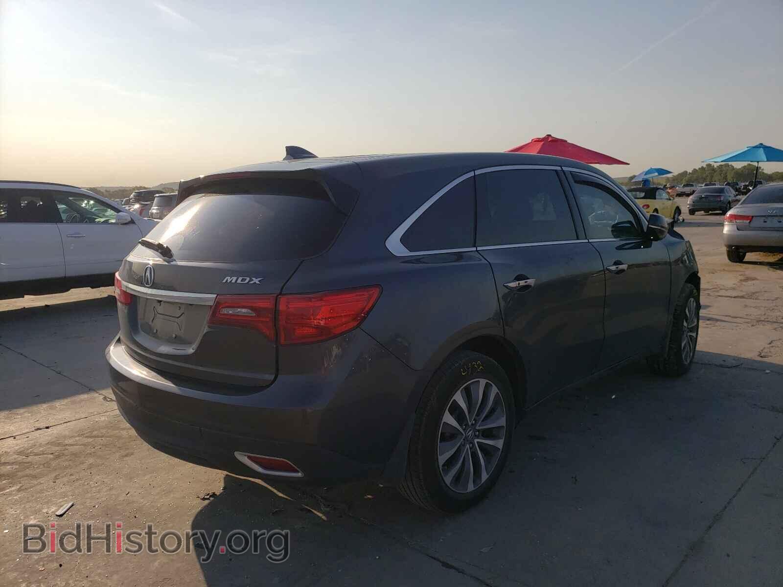 2016 ACURA MDX - VIN: 5FRYD3H47GB014505 - Фото 4