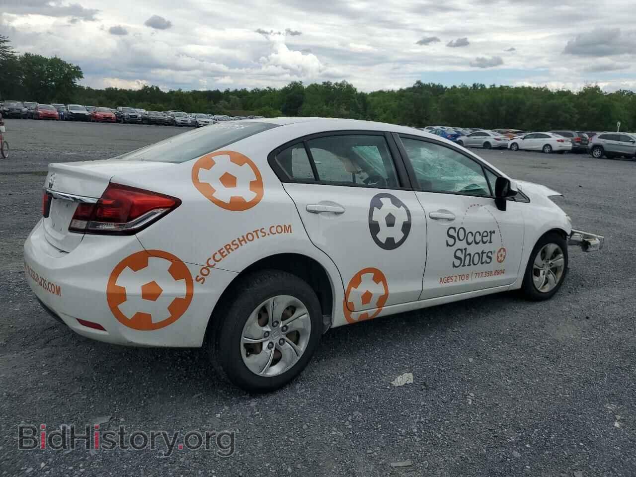 2013 HONDA CIVIC - VIN: 19XFB2F59DE248523 - Фото 3
