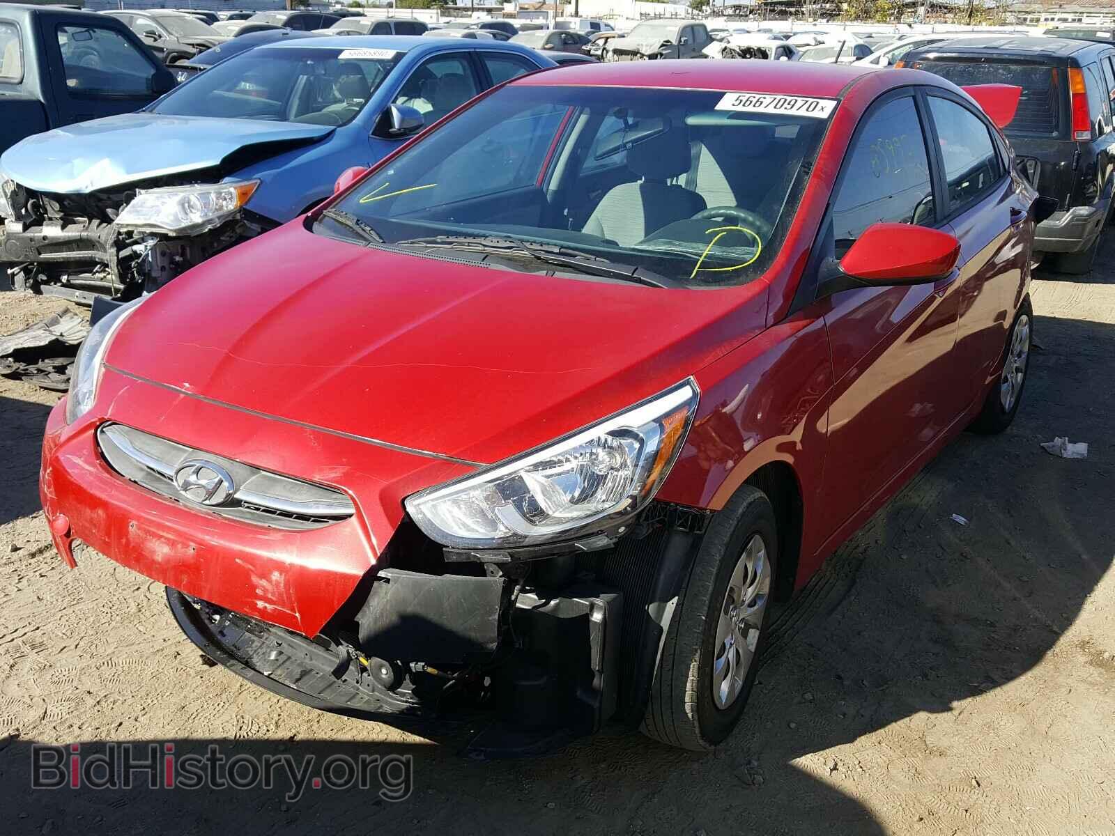 2016 HYUNDAI ACCENT - VIN: KMHCT4AE0GU013870 - Photo 2