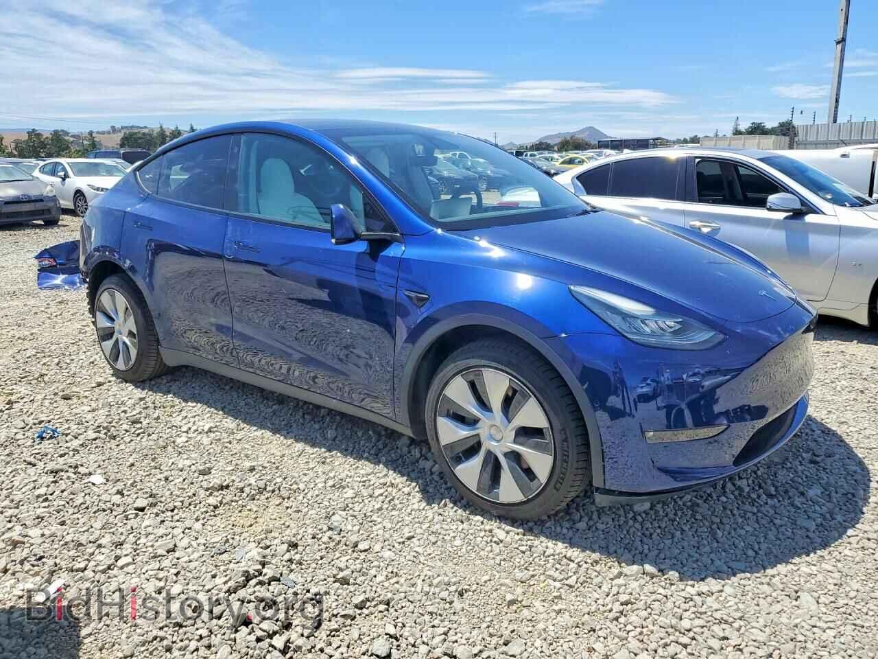 2022 TESLA MODEL Y - VIN: 7SAYGDEE0NF312440 - Фото 4