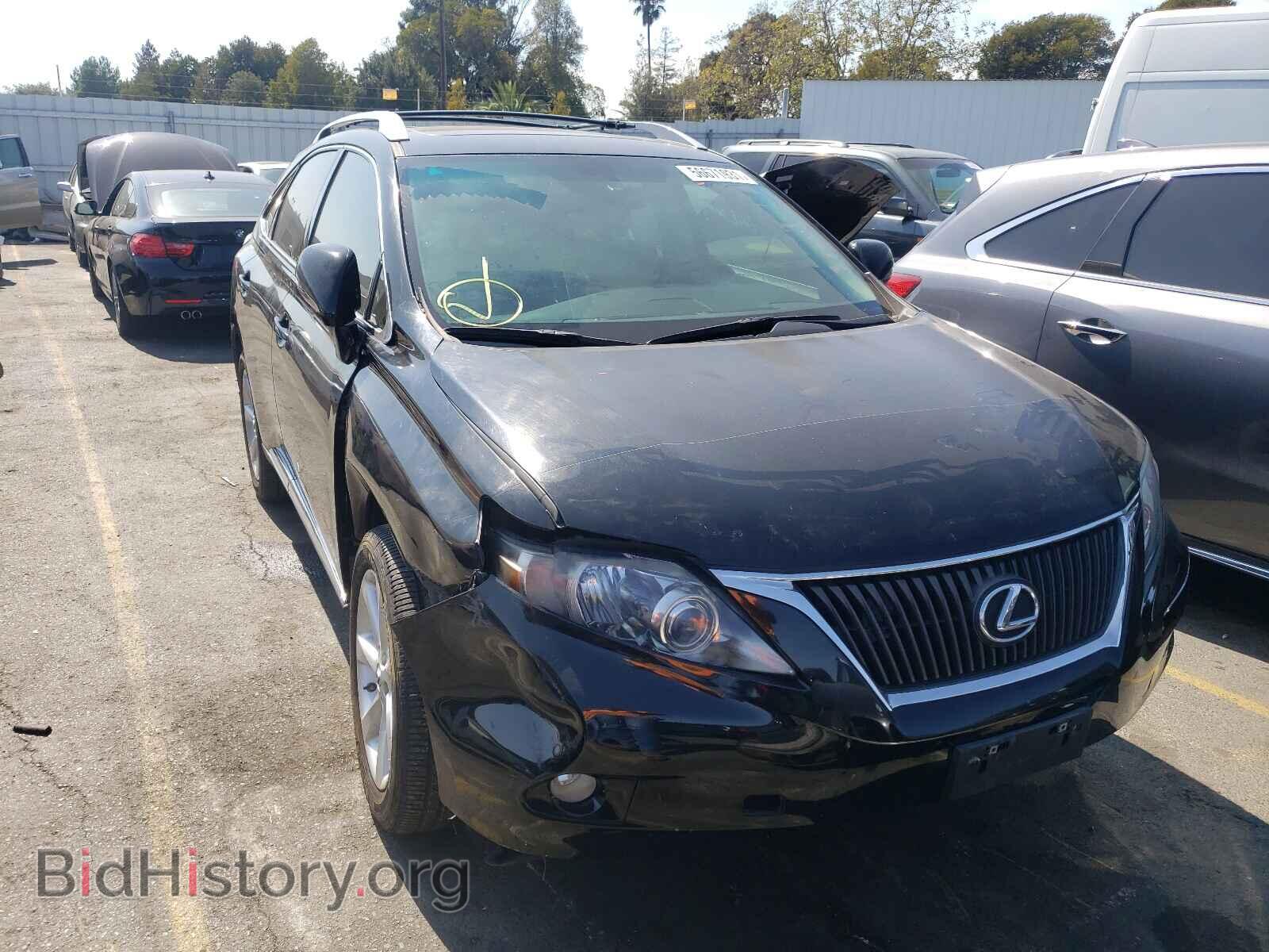 Photo 2T2BK1BA0AC055534 - LEXUS RX350 2010