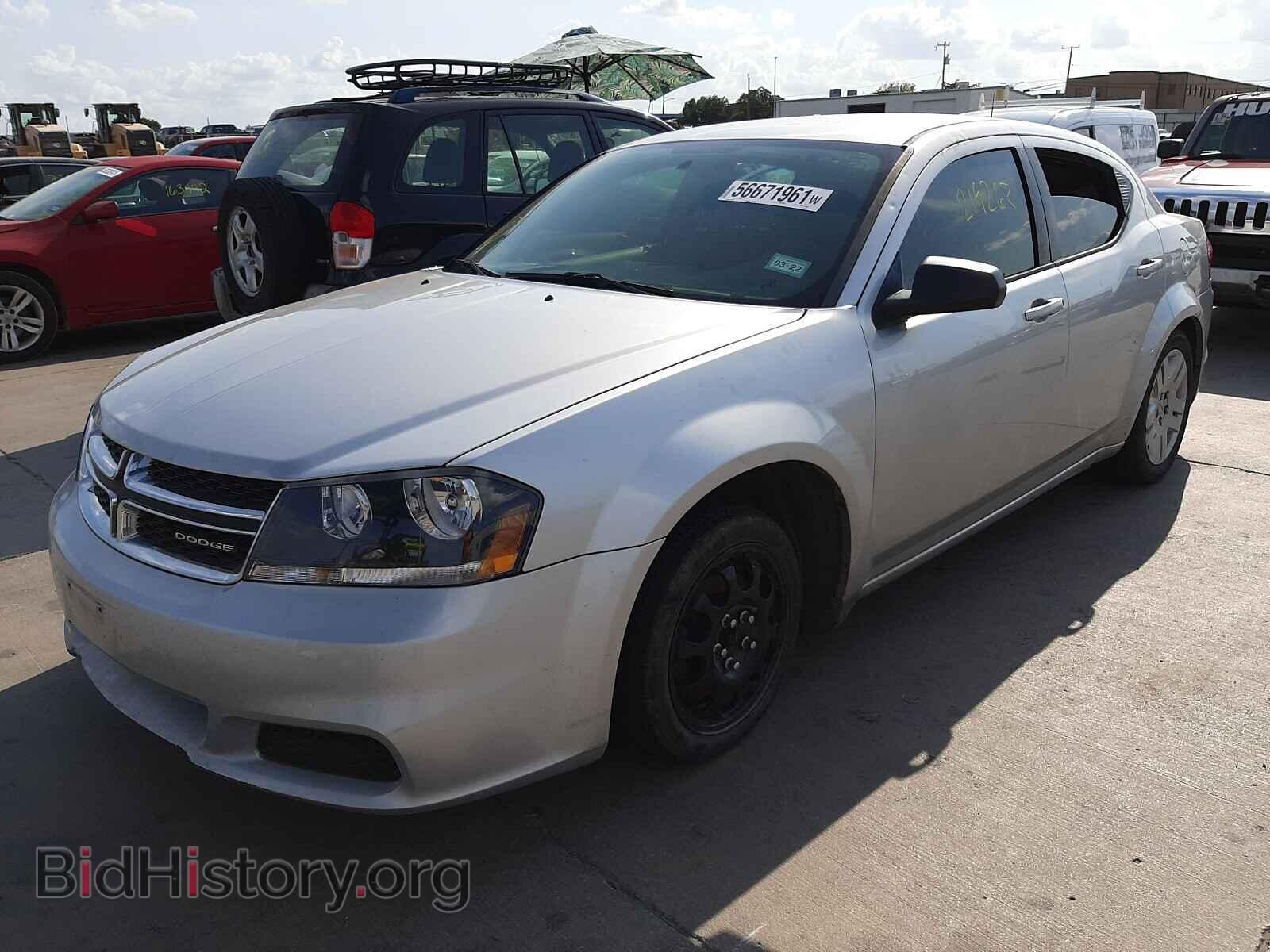 2012 DODGE AVENGER - VIN: 1C3CDZAB1CN165508 - Photo 2