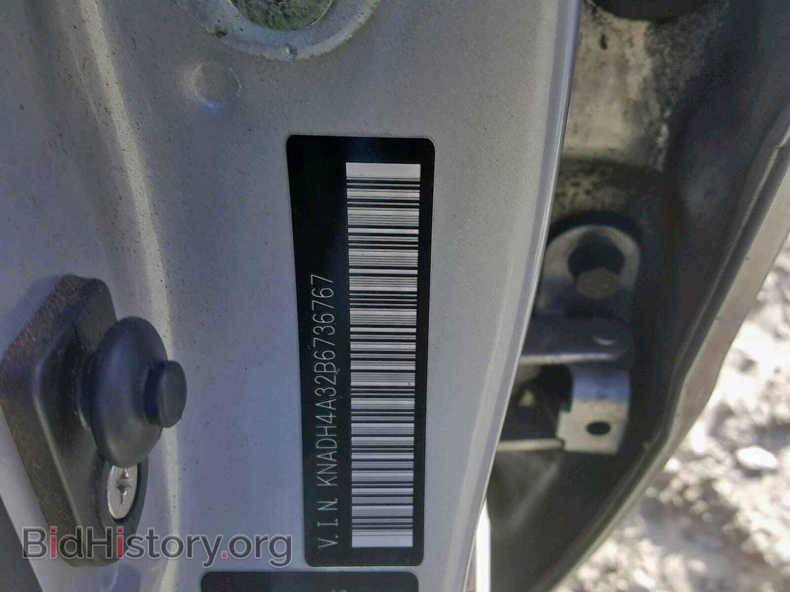 2011 KIA RIO BASE - VIN: KNADH4A32B6736767 - Фото 10