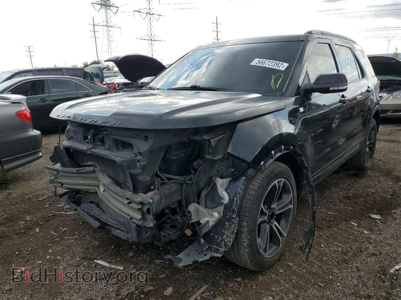 2016 FORD EXPLORER - VIN: 1FM5K8GT8GGC21017 - Фото 2