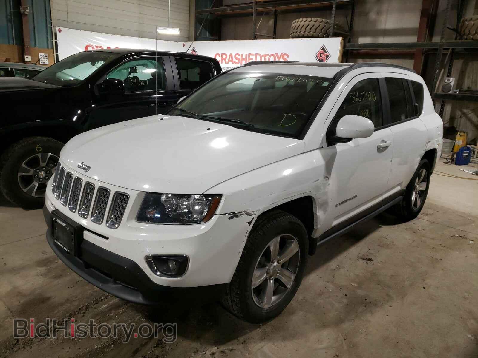 2017 JEEP COMPASS - VIN: 1C4NJDEB9HD153405 - Фото 2