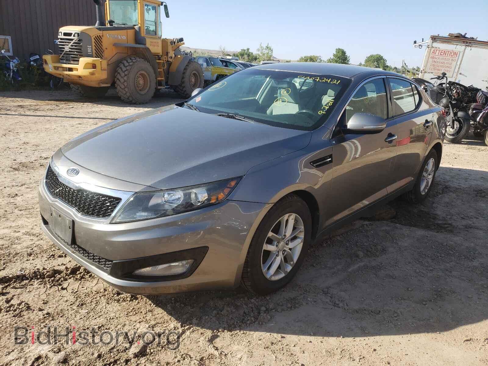 2012 KIA OPTIMA - VIN: 5XXGM4A73CG027587 - Фото 2