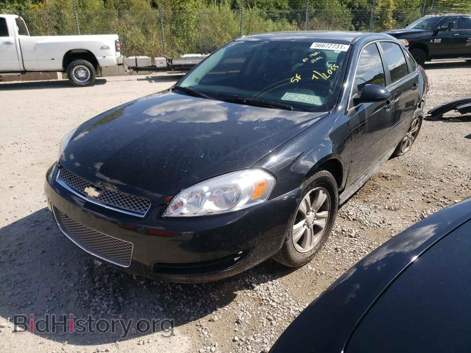 2013 CHEVROLET IMPALA - VIN: 2G1WF5E39D1105227 - Фото 2