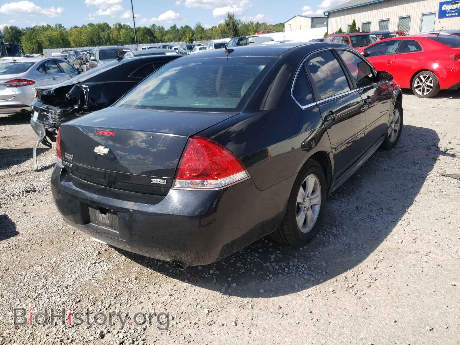 2013 CHEVROLET IMPALA - VIN: 2G1WF5E39D1105227 - Фото 4