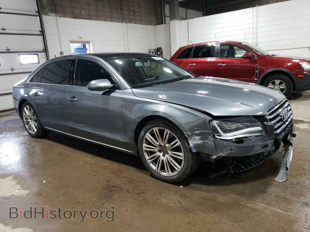 2014 AUDI A8 - VIN: WAUR2AFD1EN010500 - Фото 4