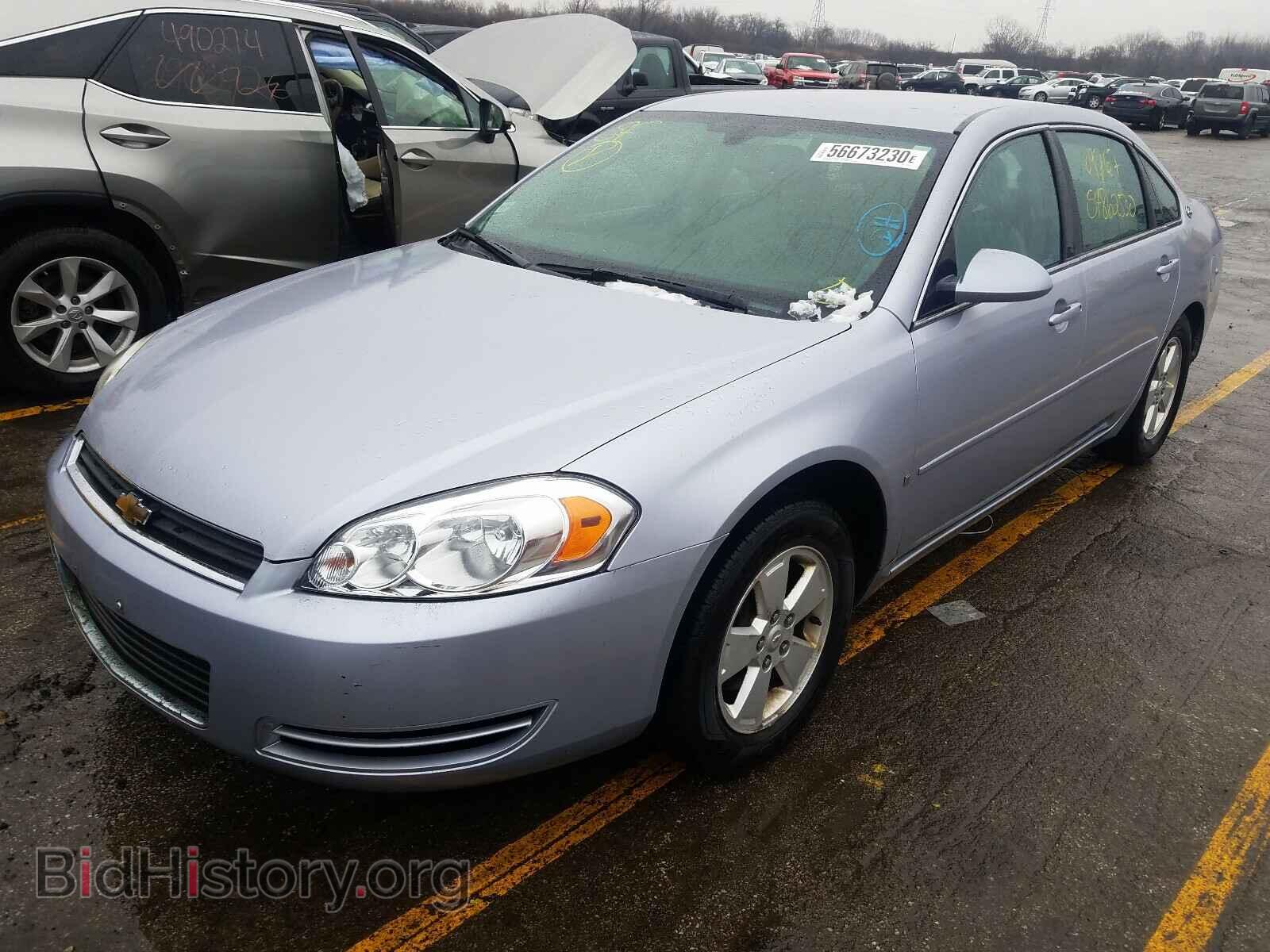 2006 CHEVROLET IMPALA - VIN: 2G1WT58K369158134 - Фото 2