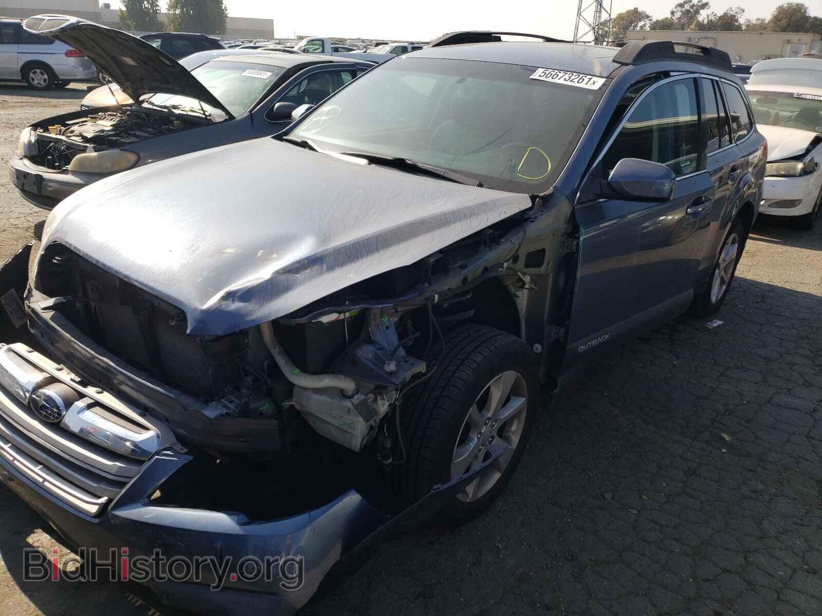 2013 SUBARU OUTBACK - VIN: 4S4BRBGC1D3274396 - Фото 2