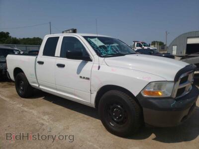 2010 Dodge RAM 1500, white — VIN 1D7RB1GK7AS121960, Copart