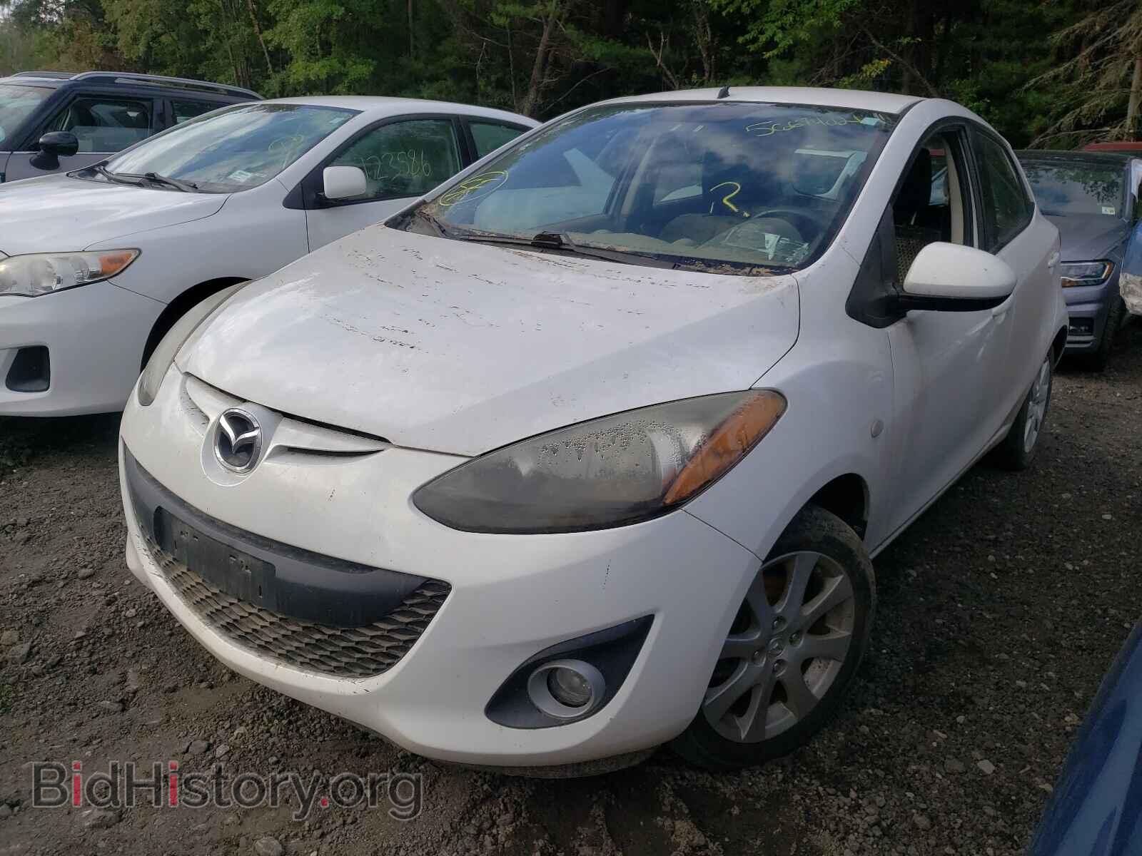 2011 MAZDA 2 - VIN: JM1DE1HZ8B0107862 - Фото 2